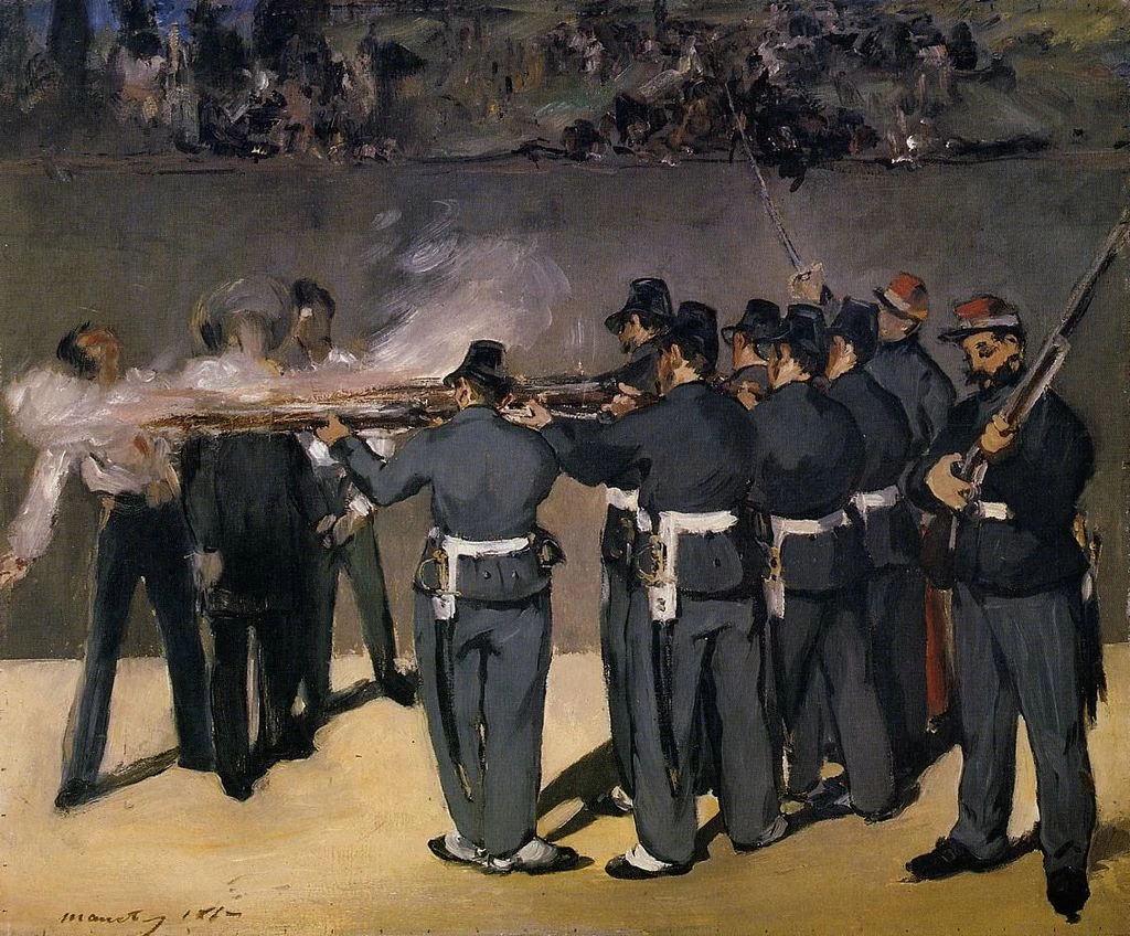 210-Édouard Manet, L'esecuzione di Massimiliano, 1867-Ny Carlsberg Glypotek, Copenhagen 